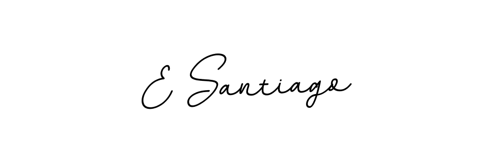 How to Draw E Santiago signature style? BallpointsItalic-DORy9 is a latest design signature styles for name E Santiago. E Santiago signature style 11 images and pictures png
