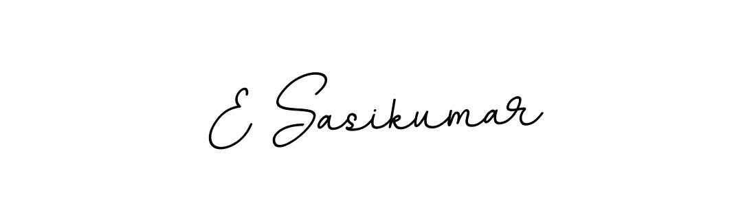 E Sasikumar stylish signature style. Best Handwritten Sign (BallpointsItalic-DORy9) for my name. Handwritten Signature Collection Ideas for my name E Sasikumar. E Sasikumar signature style 11 images and pictures png