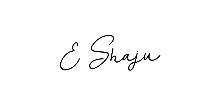 Create a beautiful signature design for name E Shaju. With this signature (BallpointsItalic-DORy9) fonts, you can make a handwritten signature for free. E Shaju signature style 11 images and pictures png