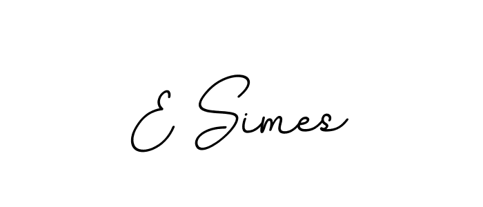 How to make E Simes signature? BallpointsItalic-DORy9 is a professional autograph style. Create handwritten signature for E Simes name. E Simes signature style 11 images and pictures png