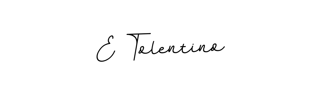 How to Draw E Tolentino signature style? BallpointsItalic-DORy9 is a latest design signature styles for name E Tolentino. E Tolentino signature style 11 images and pictures png