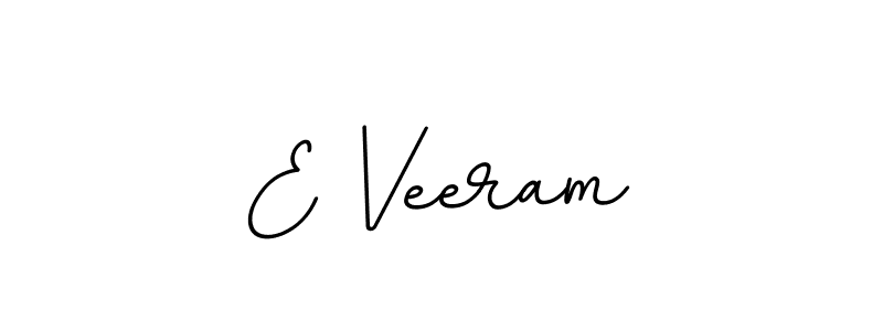 Design your own signature with our free online signature maker. With this signature software, you can create a handwritten (BallpointsItalic-DORy9) signature for name E Veeram. E Veeram signature style 11 images and pictures png