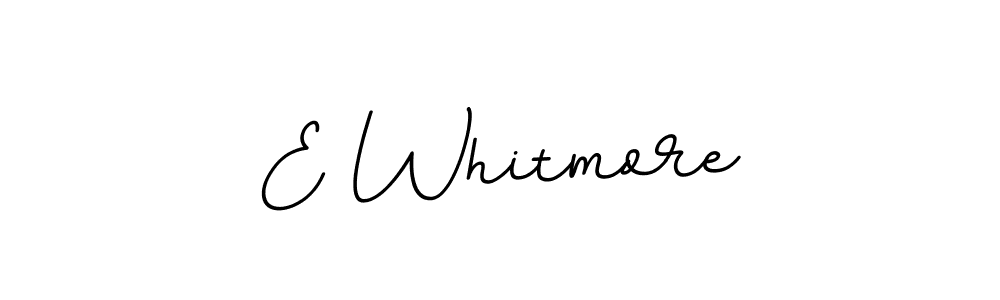 It looks lik you need a new signature style for name E Whitmore. Design unique handwritten (BallpointsItalic-DORy9) signature with our free signature maker in just a few clicks. E Whitmore signature style 11 images and pictures png