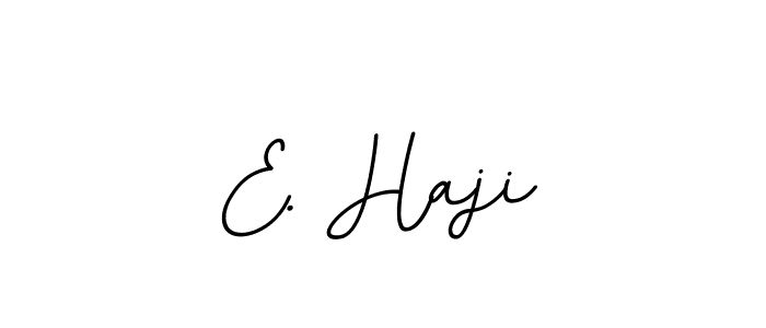 BallpointsItalic-DORy9 is a professional signature style that is perfect for those who want to add a touch of class to their signature. It is also a great choice for those who want to make their signature more unique. Get E. Haji name to fancy signature for free. E. Haji signature style 11 images and pictures png