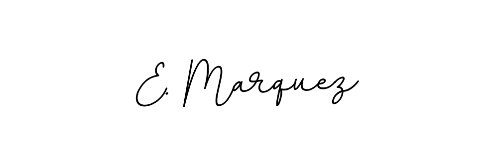 E. Marquez stylish signature style. Best Handwritten Sign (BallpointsItalic-DORy9) for my name. Handwritten Signature Collection Ideas for my name E. Marquez. E. Marquez signature style 11 images and pictures png