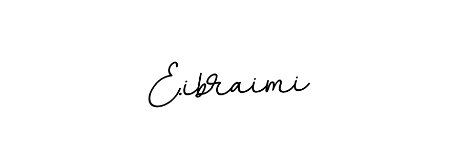 The best way (BallpointsItalic-DORy9) to make a short signature is to pick only two or three words in your name. The name E.ibraimi include a total of six letters. For converting this name. E.ibraimi signature style 11 images and pictures png