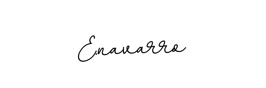 Use a signature maker to create a handwritten signature online. With this signature software, you can design (BallpointsItalic-DORy9) your own signature for name E.navarro. E.navarro signature style 11 images and pictures png