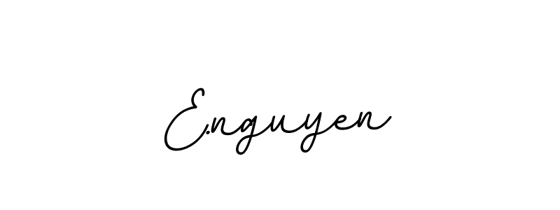 How to make E.nguyen signature? BallpointsItalic-DORy9 is a professional autograph style. Create handwritten signature for E.nguyen name. E.nguyen signature style 11 images and pictures png