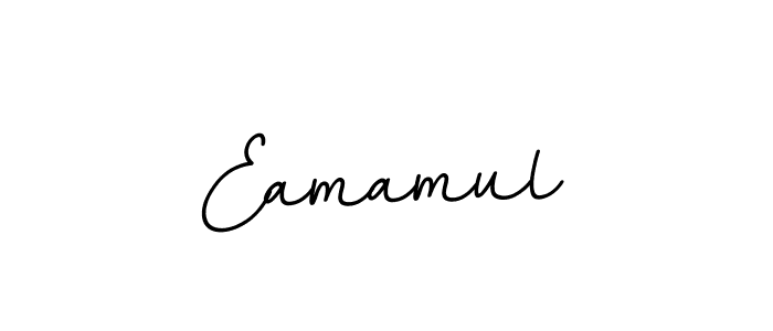 You should practise on your own different ways (BallpointsItalic-DORy9) to write your name (Eamamul) in signature. don't let someone else do it for you. Eamamul signature style 11 images and pictures png