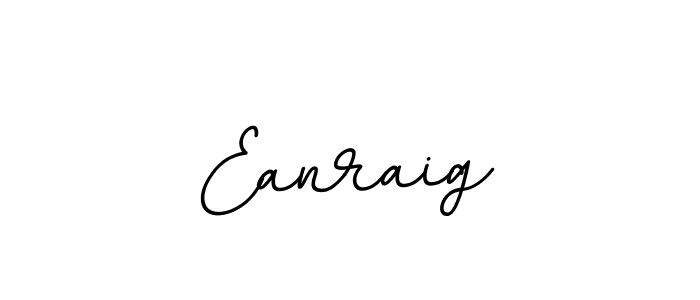 Design your own signature with our free online signature maker. With this signature software, you can create a handwritten (BallpointsItalic-DORy9) signature for name Eanraig. Eanraig signature style 11 images and pictures png