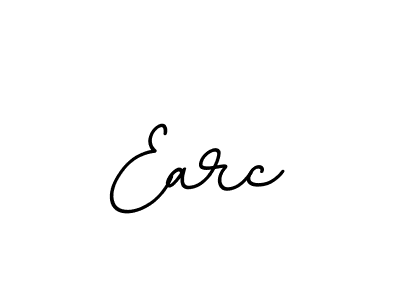 You should practise on your own different ways (BallpointsItalic-DORy9) to write your name (Earc) in signature. don't let someone else do it for you. Earc signature style 11 images and pictures png