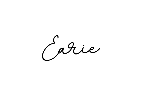 Make a beautiful signature design for name Earie. With this signature (BallpointsItalic-DORy9) style, you can create a handwritten signature for free. Earie signature style 11 images and pictures png