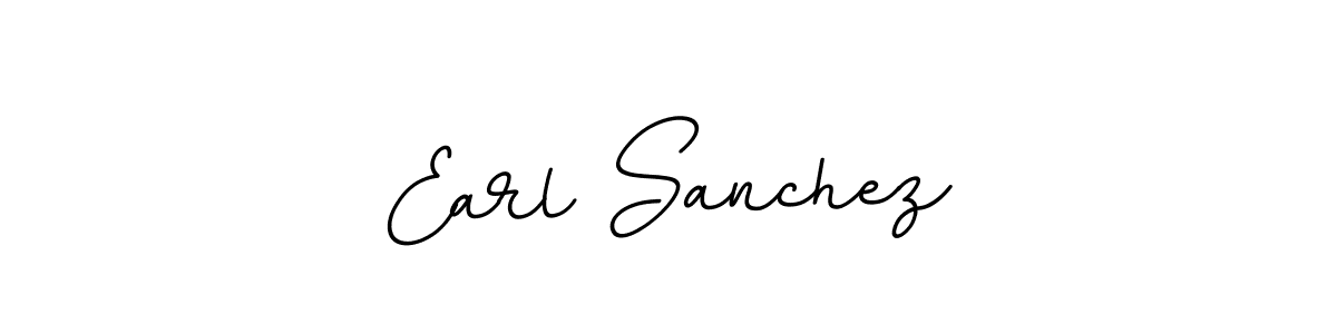 Use a signature maker to create a handwritten signature online. With this signature software, you can design (BallpointsItalic-DORy9) your own signature for name Earl Sanchez. Earl Sanchez signature style 11 images and pictures png