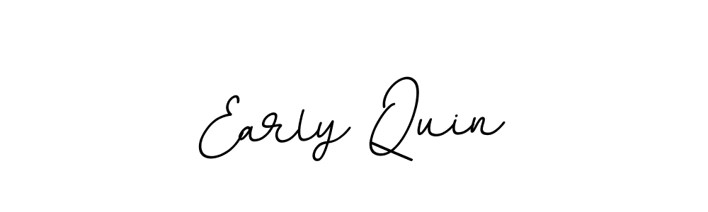 Early Quin stylish signature style. Best Handwritten Sign (BallpointsItalic-DORy9) for my name. Handwritten Signature Collection Ideas for my name Early Quin. Early Quin signature style 11 images and pictures png