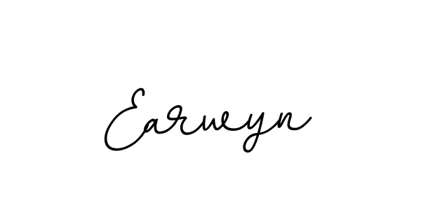 Earwyn stylish signature style. Best Handwritten Sign (BallpointsItalic-DORy9) for my name. Handwritten Signature Collection Ideas for my name Earwyn. Earwyn signature style 11 images and pictures png