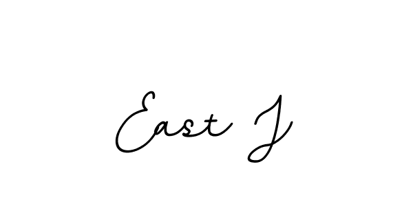 How to make East J name signature. Use BallpointsItalic-DORy9 style for creating short signs online. This is the latest handwritten sign. East J signature style 11 images and pictures png