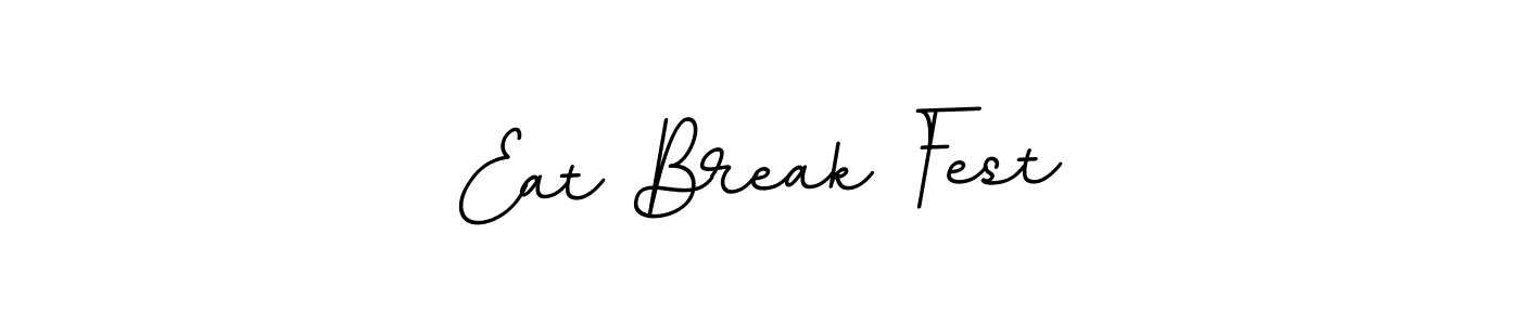 This is the best signature style for the Eat Break Fest name. Also you like these signature font (BallpointsItalic-DORy9). Mix name signature. Eat Break Fest signature style 11 images and pictures png