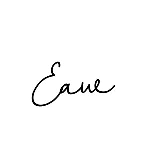 The best way (BallpointsItalic-DORy9) to make a short signature is to pick only two or three words in your name. The name Eaw include a total of six letters. For converting this name. Eaw signature style 11 images and pictures png