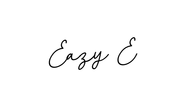 You should practise on your own different ways (BallpointsItalic-DORy9) to write your name (Eazy E) in signature. don't let someone else do it for you. Eazy E signature style 11 images and pictures png