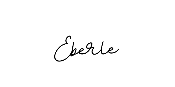 How to make Eberle name signature. Use BallpointsItalic-DORy9 style for creating short signs online. This is the latest handwritten sign. Eberle signature style 11 images and pictures png
