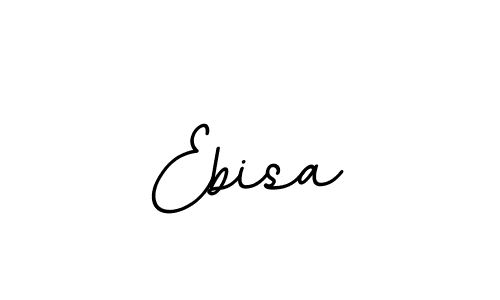 Ebisa stylish signature style. Best Handwritten Sign (BallpointsItalic-DORy9) for my name. Handwritten Signature Collection Ideas for my name Ebisa. Ebisa signature style 11 images and pictures png