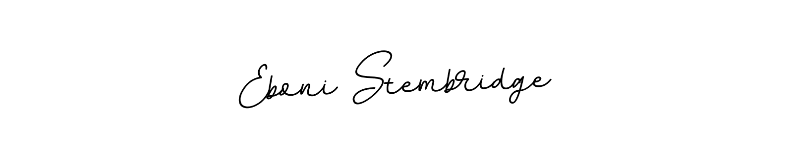 You can use this online signature creator to create a handwritten signature for the name Eboni Stembridge. This is the best online autograph maker. Eboni Stembridge signature style 11 images and pictures png