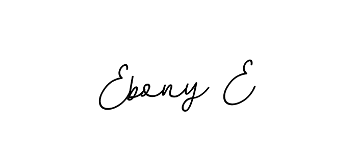 if you are searching for the best signature style for your name Ebony E. so please give up your signature search. here we have designed multiple signature styles  using BallpointsItalic-DORy9. Ebony E signature style 11 images and pictures png