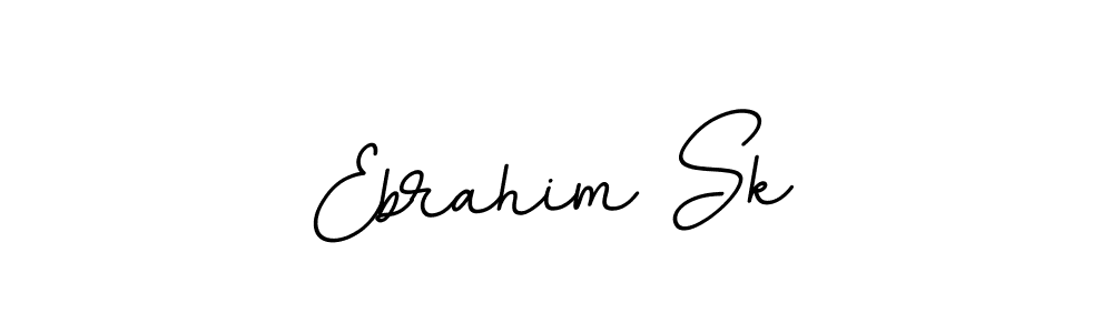 Create a beautiful signature design for name Ebrahim Sk. With this signature (BallpointsItalic-DORy9) fonts, you can make a handwritten signature for free. Ebrahim Sk signature style 11 images and pictures png