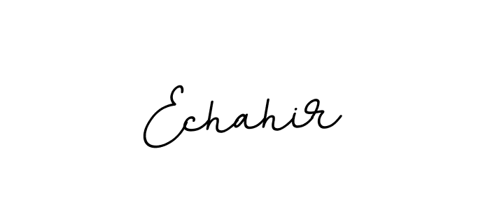 Make a beautiful signature design for name Echahir. With this signature (BallpointsItalic-DORy9) style, you can create a handwritten signature for free. Echahir signature style 11 images and pictures png