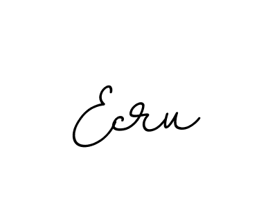 Ecru stylish signature style. Best Handwritten Sign (BallpointsItalic-DORy9) for my name. Handwritten Signature Collection Ideas for my name Ecru. Ecru signature style 11 images and pictures png