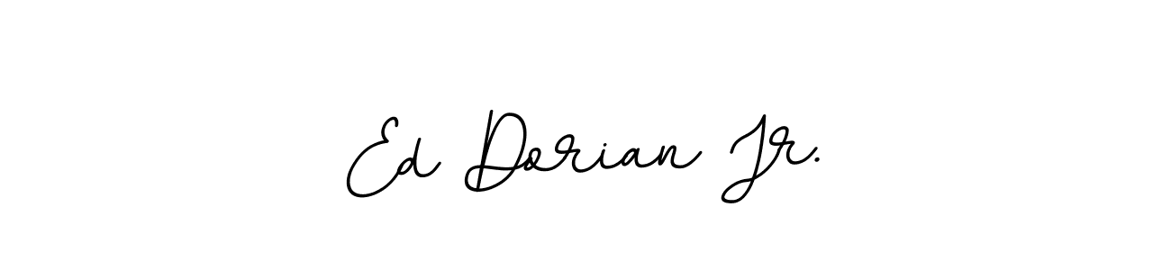 The best way (BallpointsItalic-DORy9) to make a short signature is to pick only two or three words in your name. The name Ed Dorian Jr. include a total of six letters. For converting this name. Ed Dorian Jr. signature style 11 images and pictures png