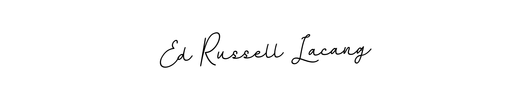 Also You can easily find your signature by using the search form. We will create Ed Russell Lacang name handwritten signature images for you free of cost using BallpointsItalic-DORy9 sign style. Ed Russell Lacang signature style 11 images and pictures png