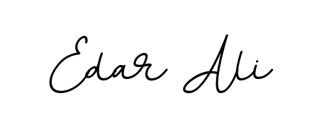 The BallpointsItalic-DORy9 handwriting style adds charm and authenticity to name Edar Ali. A wonderful choice for personal thank-you notes. Edar Ali signature style 11 images and pictures png