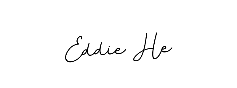 if you are searching for the best signature style for your name Eddie He. so please give up your signature search. here we have designed multiple signature styles  using BallpointsItalic-DORy9. Eddie He signature style 11 images and pictures png