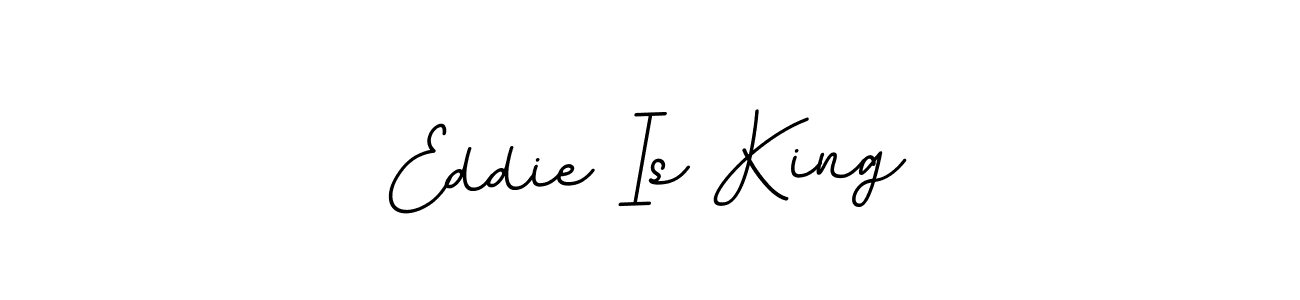 Similarly BallpointsItalic-DORy9 is the best handwritten signature design. Signature creator online .You can use it as an online autograph creator for name Eddie Is King. Eddie Is King signature style 11 images and pictures png