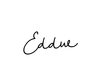 You should practise on your own different ways (BallpointsItalic-DORy9) to write your name (Eddw) in signature. don't let someone else do it for you. Eddw signature style 11 images and pictures png