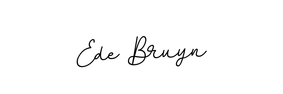 Ede Bruyn stylish signature style. Best Handwritten Sign (BallpointsItalic-DORy9) for my name. Handwritten Signature Collection Ideas for my name Ede Bruyn. Ede Bruyn signature style 11 images and pictures png