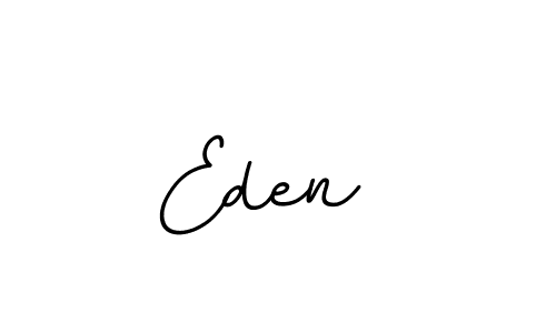 This is the best signature style for the Eden  name. Also you like these signature font (BallpointsItalic-DORy9). Mix name signature. Eden  signature style 11 images and pictures png