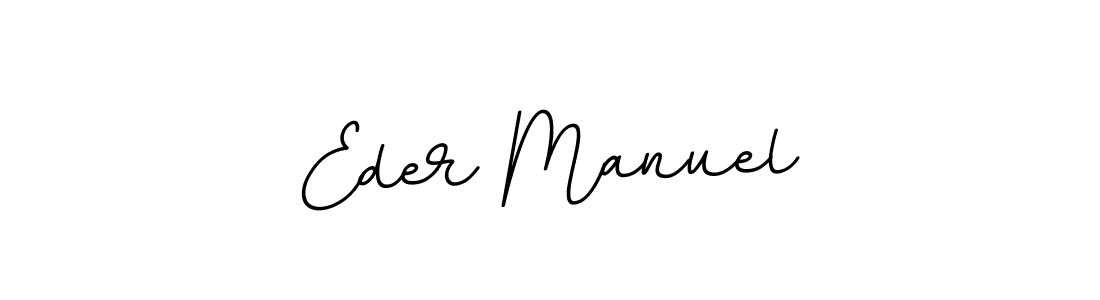 The best way (BallpointsItalic-DORy9) to make a short signature is to pick only two or three words in your name. The name Eder Manuel include a total of six letters. For converting this name. Eder Manuel signature style 11 images and pictures png