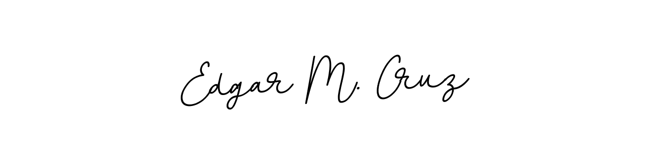 The best way (BallpointsItalic-DORy9) to make a short signature is to pick only two or three words in your name. The name Edgar M. Cruz include a total of six letters. For converting this name. Edgar M. Cruz signature style 11 images and pictures png