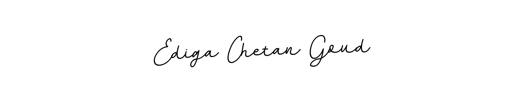 Create a beautiful signature design for name Ediga Chetan Goud. With this signature (BallpointsItalic-DORy9) fonts, you can make a handwritten signature for free. Ediga Chetan Goud signature style 11 images and pictures png