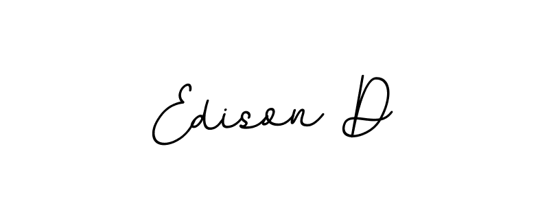 Make a beautiful signature design for name Edison D. Use this online signature maker to create a handwritten signature for free. Edison D signature style 11 images and pictures png