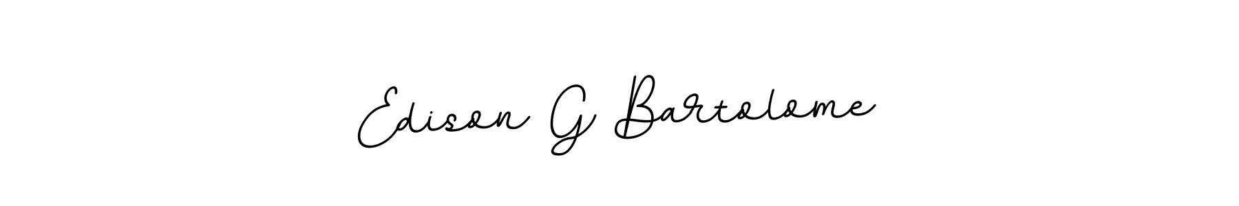 How to make Edison G Bartolome signature? BallpointsItalic-DORy9 is a professional autograph style. Create handwritten signature for Edison G Bartolome name. Edison G Bartolome signature style 11 images and pictures png