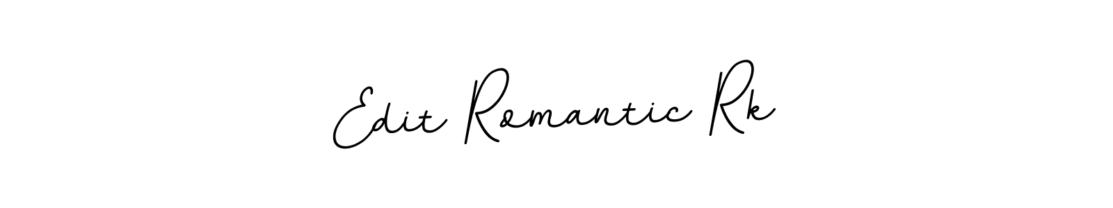 How to make Edit Romantic Rk signature? BallpointsItalic-DORy9 is a professional autograph style. Create handwritten signature for Edit Romantic Rk name. Edit Romantic Rk signature style 11 images and pictures png