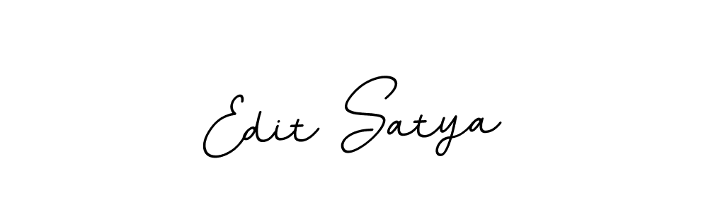 How to make Edit Satya signature? BallpointsItalic-DORy9 is a professional autograph style. Create handwritten signature for Edit Satya name. Edit Satya signature style 11 images and pictures png