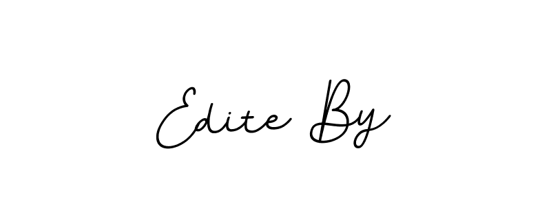 Edite By stylish signature style. Best Handwritten Sign (BallpointsItalic-DORy9) for my name. Handwritten Signature Collection Ideas for my name Edite By. Edite By signature style 11 images and pictures png