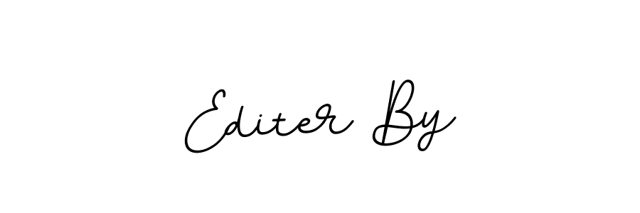 How to Draw Editer By signature style? BallpointsItalic-DORy9 is a latest design signature styles for name Editer By. Editer By signature style 11 images and pictures png