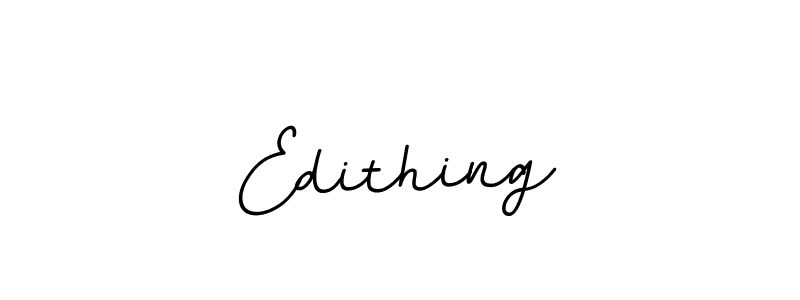 Check out images of Autograph of Edithing name. Actor Edithing Signature Style. BallpointsItalic-DORy9 is a professional sign style online. Edithing signature style 11 images and pictures png