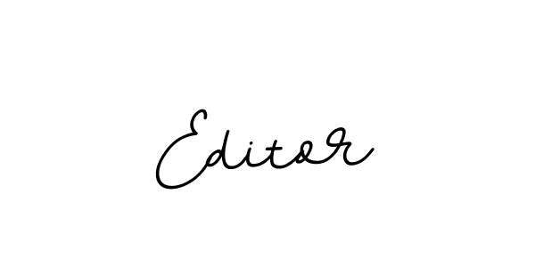 Make a beautiful signature design for name Editor. With this signature (BallpointsItalic-DORy9) style, you can create a handwritten signature for free. Editor signature style 11 images and pictures png