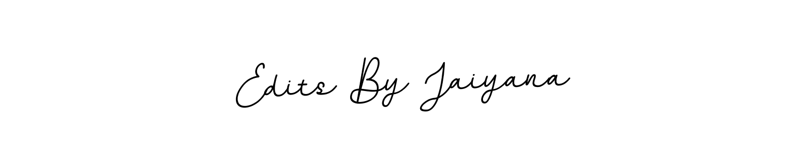 Edits By Jaiyana stylish signature style. Best Handwritten Sign (BallpointsItalic-DORy9) for my name. Handwritten Signature Collection Ideas for my name Edits By Jaiyana. Edits By Jaiyana signature style 11 images and pictures png
